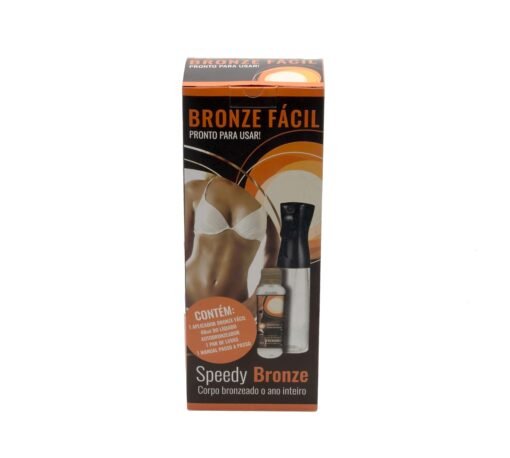 Kit Bronze F Cil Speedy Bronze Autobronzeador Spray Aplicador