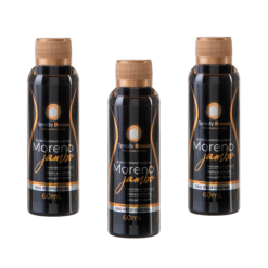 Líquido para Bronzeamento a Jato Moreno Jambo - 03 Doses de 60ml cada